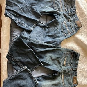 2 pair Mens ariat bootcut relaxed 32 x 34